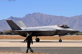 USAF F-35A Lightning II Fighter Aircraft