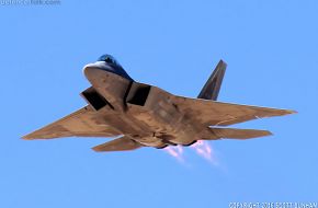 USAF F-22A Raptor Fighter Aircraft