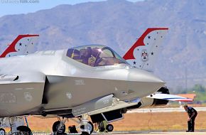 USAF F-35A Lightning II Fighter Aircraft