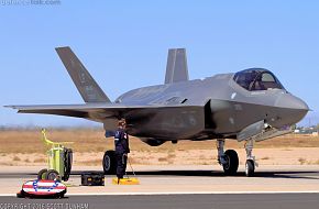 USAF F-35A Lightning II Fighter Aircraft