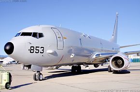 US Navy P-8A Poseidon Maritime Surveillance Aircraft