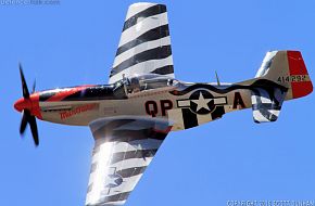 US Army Air Corps P-51 Mustang Fighter Aircraft