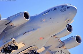 USAF C-17 Globemaster III Heavy Transport Aircraft