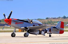 US Army Air Corps P-51 Mustang Fighter Aircraft