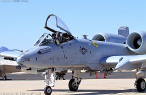 USAF A-10 Thunderbolt II Attack Aircraft