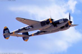 US Army Air Corps P-38 Lightning Fighter Aircraft