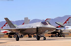 USAF F-35A Lightning II Fighter Aircraft