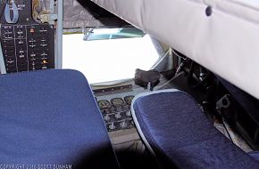 USAF KC-135R Stratotanker Refueling Aircraft Boom Operator Compartment