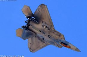 USAF F-22A Raptor Air Superiority Fighter Aircraft