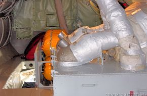USAF KC-135R Stratotanker Refueling Aircraft Aft Compartment Manifolds
