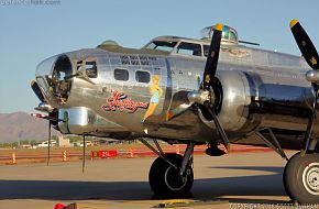 US Army Air Corps B-17 Flying Fortress Heavy Bomber