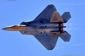 USAF F-22A Raptor Air Superiority Fighter Aircraft