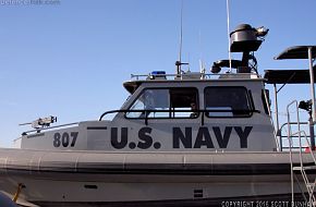 US Navy Riverine Command Boat