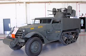 USMC M3 Half-Track with M45 Quadmount Meat Chopper