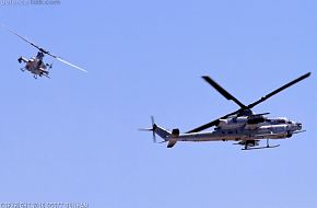 USMC AH-1W Super Cobra & AH-1Z Viper Helicopter Gunships