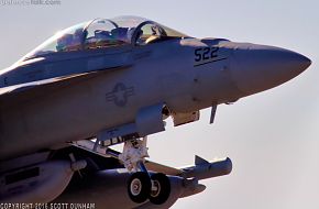 US Navy EA-18G Growler Electronic Attack Aircraft