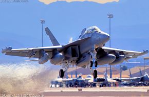 US Navy EA-18G Growler Electronic Attack Aircraft