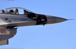 USAF F-16 Falcon Aggressor Squadron Fighter