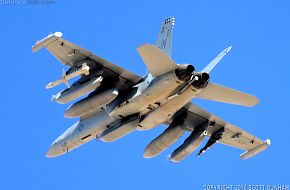 US Navy EA-18G Growler Electronic Attack Aircraft