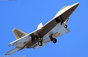 USAF F-22A Raptor Fighter Aircraft