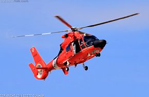 US Coast Guard HH-65 Dolphin SAR Helicopter