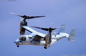 USMC MV-22 Osprey Tilt Rotor Aircraft