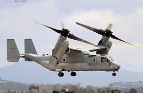 USMC MV-22 Osprey Tilt Rotor Aircraft