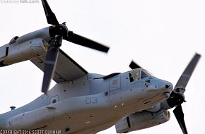 USMC MV-22 Osprey Tilt Rotor Aircraft