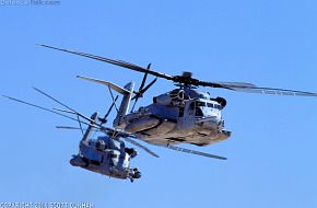 USMC CH-53E Super Stallion Helicopter