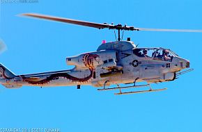 USMC AH-1W Super Cobra Gunship Attack Helicopter