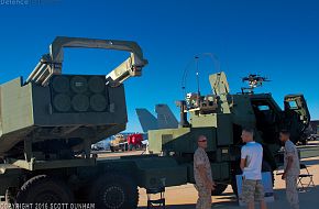 USMC M142 HIMARS Rocket Launcher