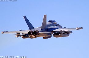 US Navy EA-18G Growler Electronic Attack Aircraft