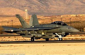 US Navy EA-18G Growler Electronic Attack Aircraft