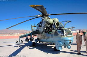 Mi-24P Hind-F Helicopter Gunship