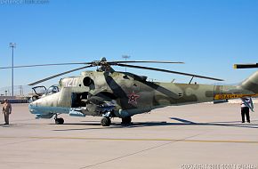 Mi-24P Hind-F Helicopter Gunship