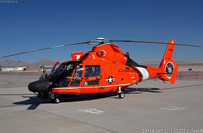 US Coast Guard HH-65 Dolphin SAR Helicopter