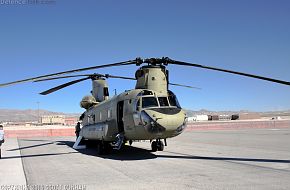US Army CH-47F Chinook Helicopter