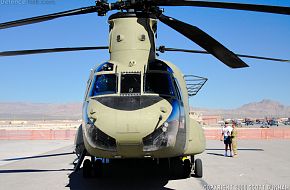 US Army CH-47F Chinook Helicopter