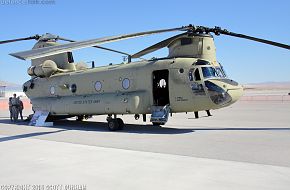 US Army CH-47F Chinook Helicopter