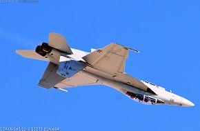 US Navy F/A-18F Super Hornet Fighter