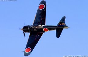 Japanese Navy A6M Zero Fighter Aircraft