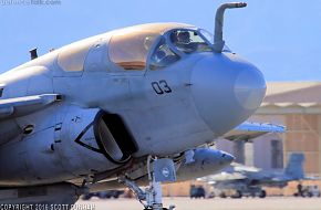 USMC EA-6B Prowler Electronic Attack Aircraft