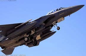 USAF F-15E Strike Eagle Fighter