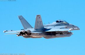 US Navy EA-18G Growler Electronic Attack Aircraft