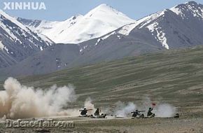 China-Pakistan joint military exercise "Friendship 2004"