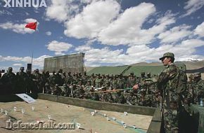 China-Pakistan joint military exercise "Friendship 2004"