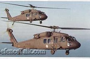 Sikorsky S-70A Black Hawks