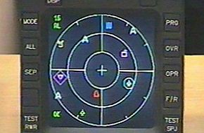 Radar Warning Reciver Screen (Aero India 2003)