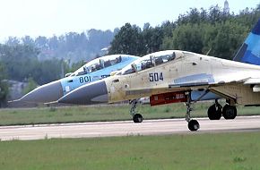 Sukhoi SU-35UB & SU-30MKK Russia