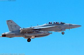 US Navy EA-18G Growler Electronic Attack Aircraft